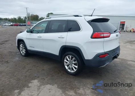 2015 Jeep Cherokee Limited из США, поврежденный, VIN 1C4PJLDS6FW531010